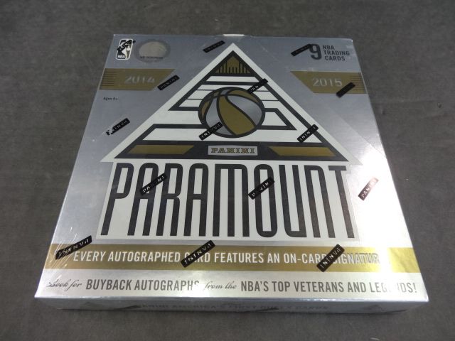 2014/15 Panini Paramount Basketball Box (Hobby)