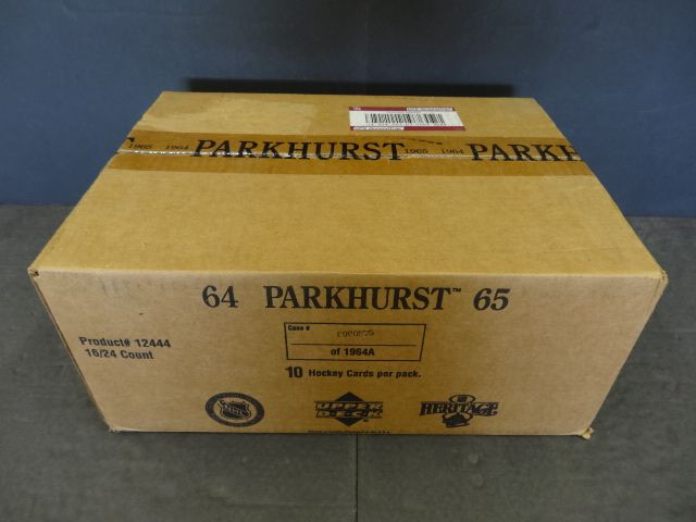 1994/95 Parkhurst 64/65 Parkies Tall Boys Hockey Case (Hobby) (16 Box)