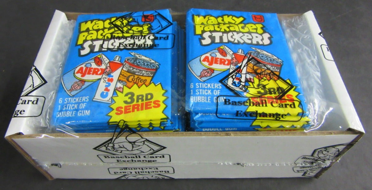 1980 Topps Wacky Packages Unopened Series 3 Wax Packs (Lot of 36) (BBCE)
