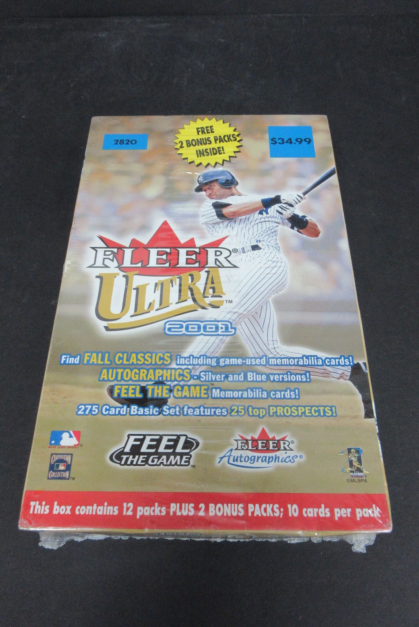 2001 Fleer Ultra Baseball Blaster Box (14/10)