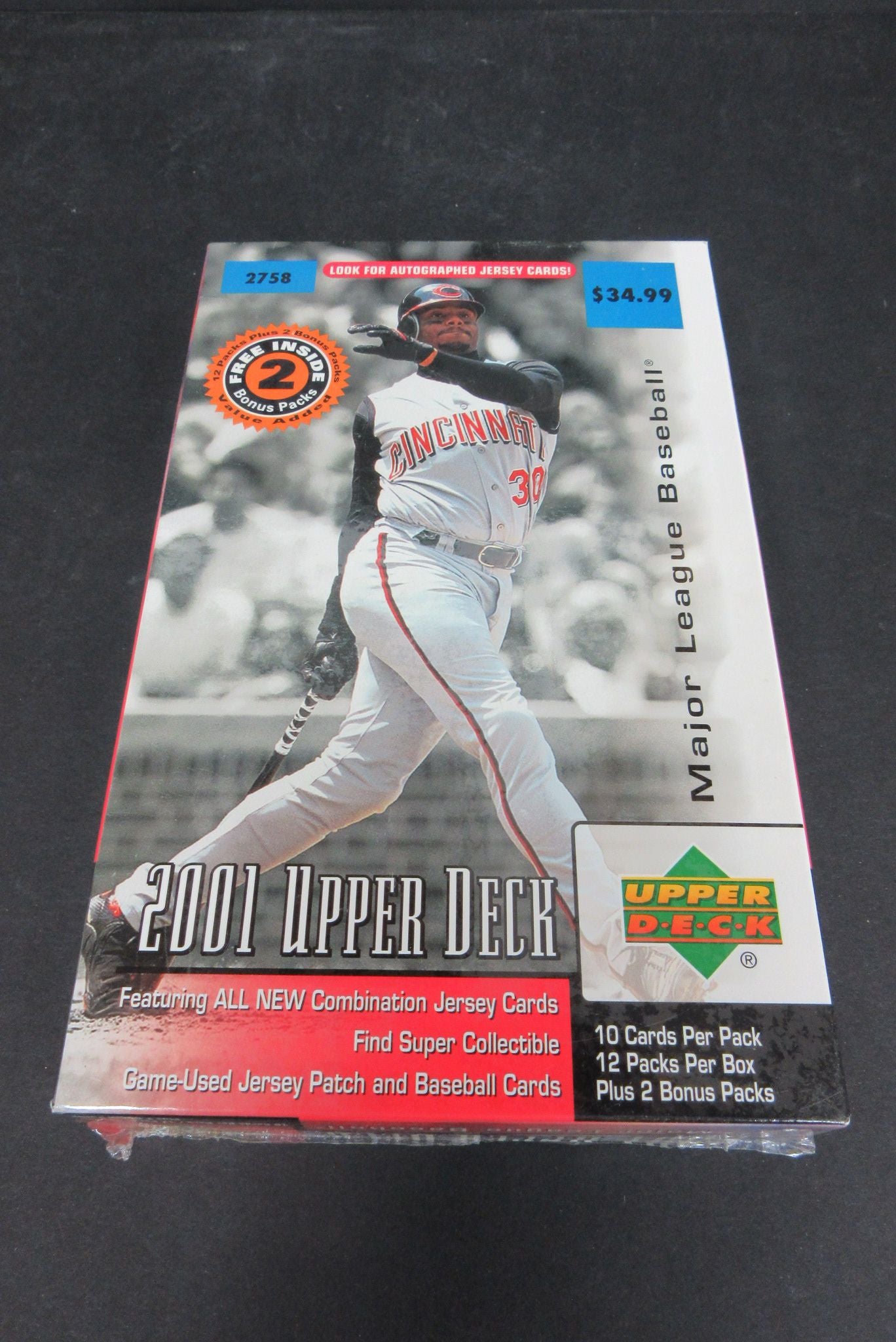 2001 Upper Deck Baseball Series 1 Blaster Box (14/10)