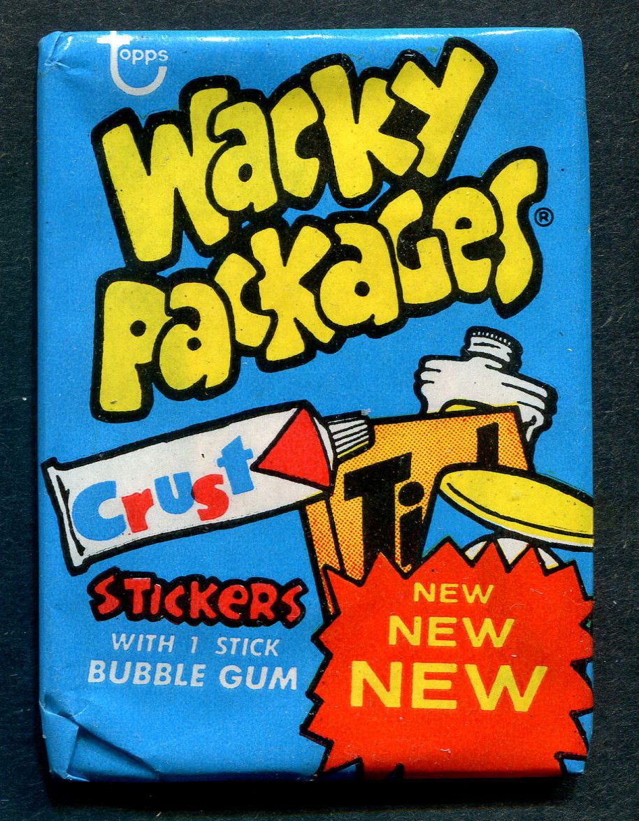 1974 Topps Wacky Packages Unopened Series 5 Wax Pack
