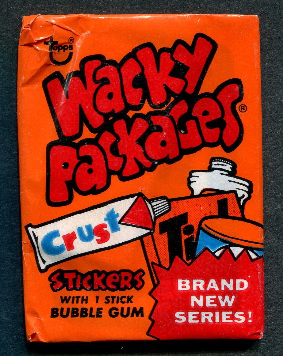 1974 Topps Wacky Packages Unopened Series 8 Wax Pack