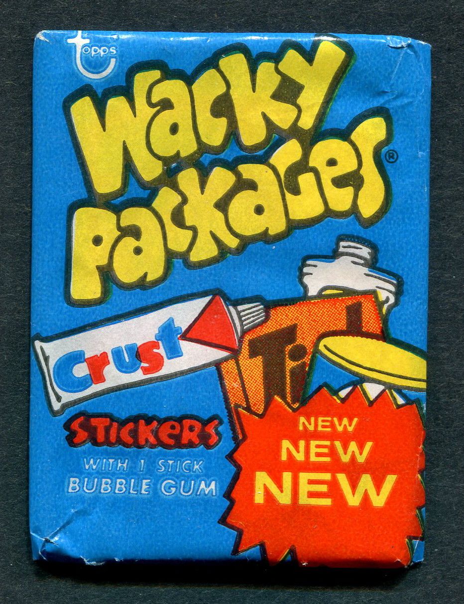 1975 Topps Wacky Packages Unopened Series 15 Wax Pack