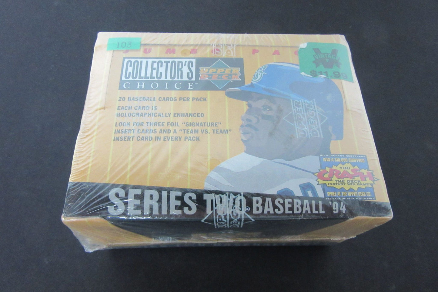 1994 Upper Deck Collector's Choice Baseball Series 2 Jumbo Box (20/20)