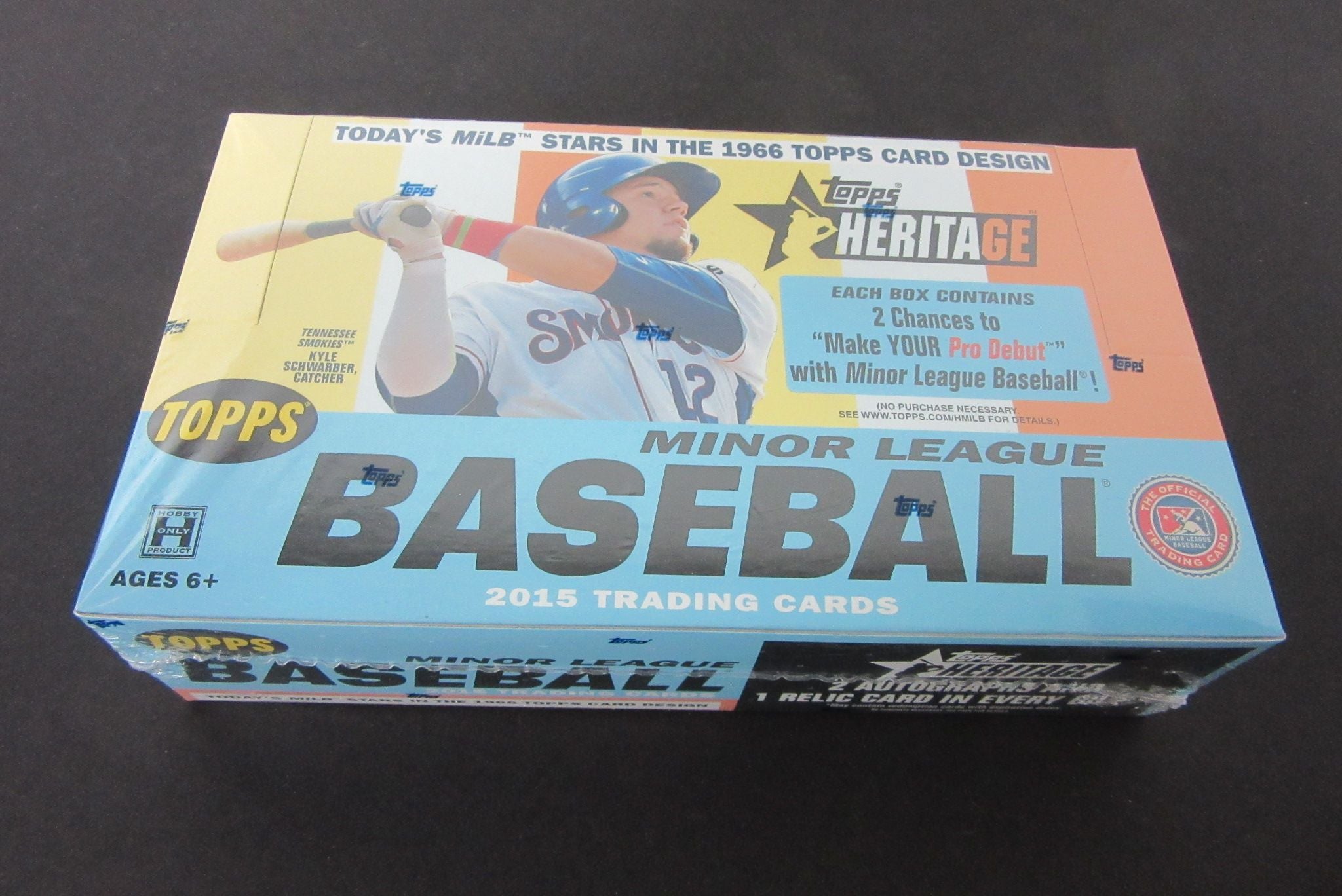 2015 Topps Heritage Minor League Baseball Box (Hobby) (24/9)