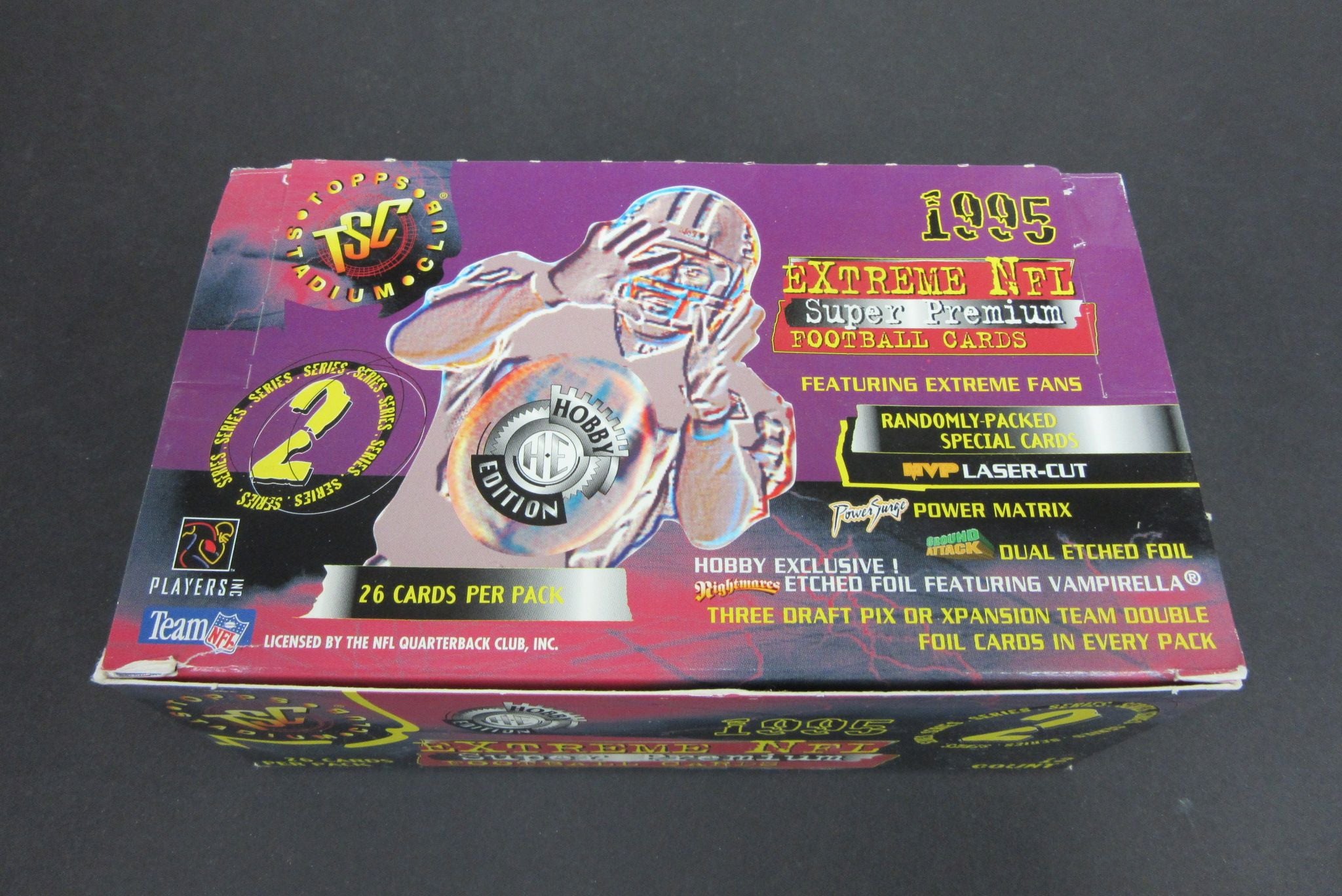 1995 Topps Stadium Club Football Series 2 Jumbo Box (Hobby) (12/26)