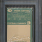 1960 Topps Football Unopened Cello Pack PSA 7 Gifford Back