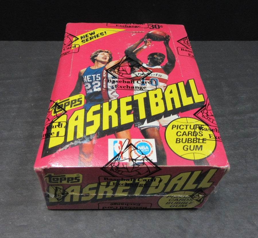 1981/82 Topps Basketball Unopened Wax Box (BBCE) (Non X-Out)