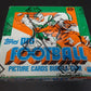1981 Topps Football Unopened Cello Box (BBCE) (X-Out)