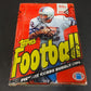 1985 Topps Football Unopened Wax Box (In 1981 Display)