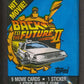 1989 Topps Back to the Future II Unopened Wax Pack