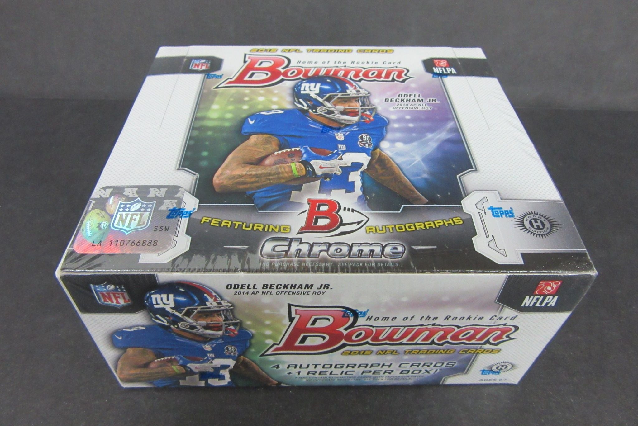 2015 Bowman Football Box (Hobby) (10/25)