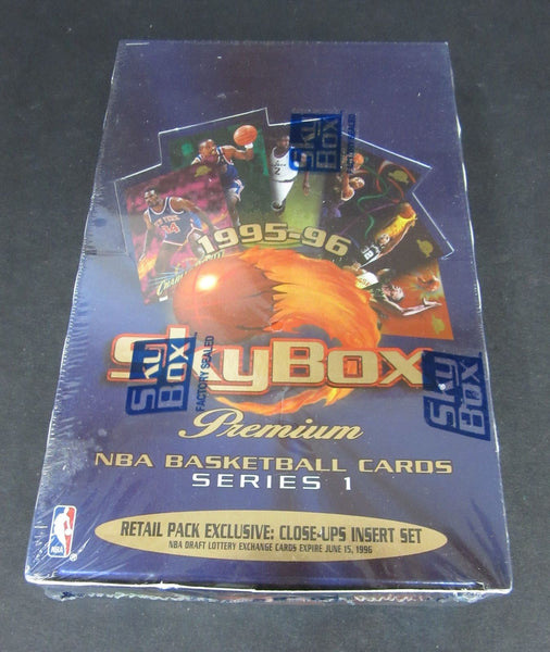1995/96 Skybox Premium Basketball Series 1 Box (Retail) (36/12