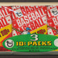 1970 Topps Baseball Unopened Wax Pack Tray