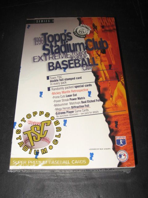 1996 Topps Stadium Club Baseball Series 1 Box (Hobby) (24/8)