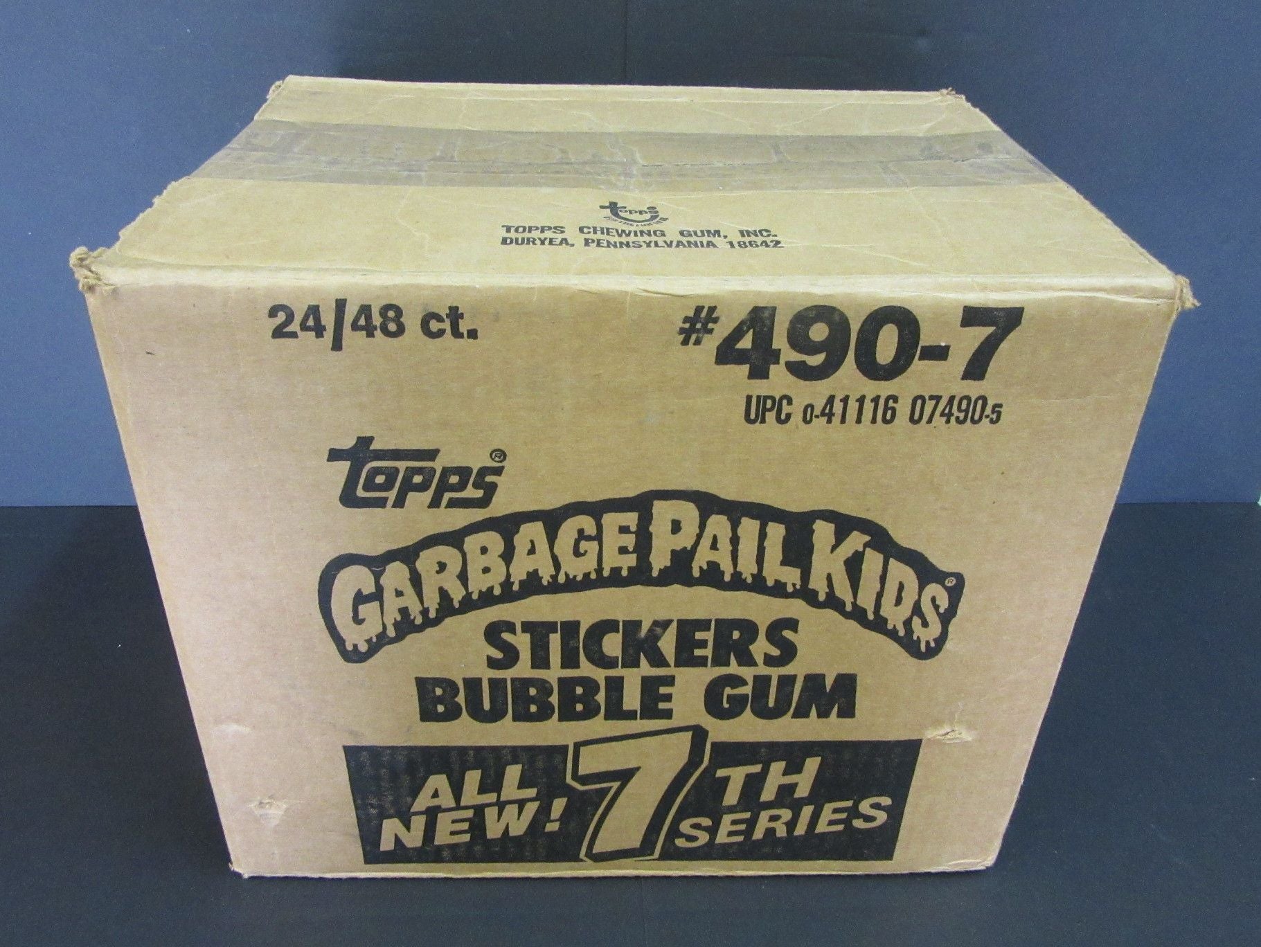 1987 Topps Garbage Pail Kids Series 7 Wax Case