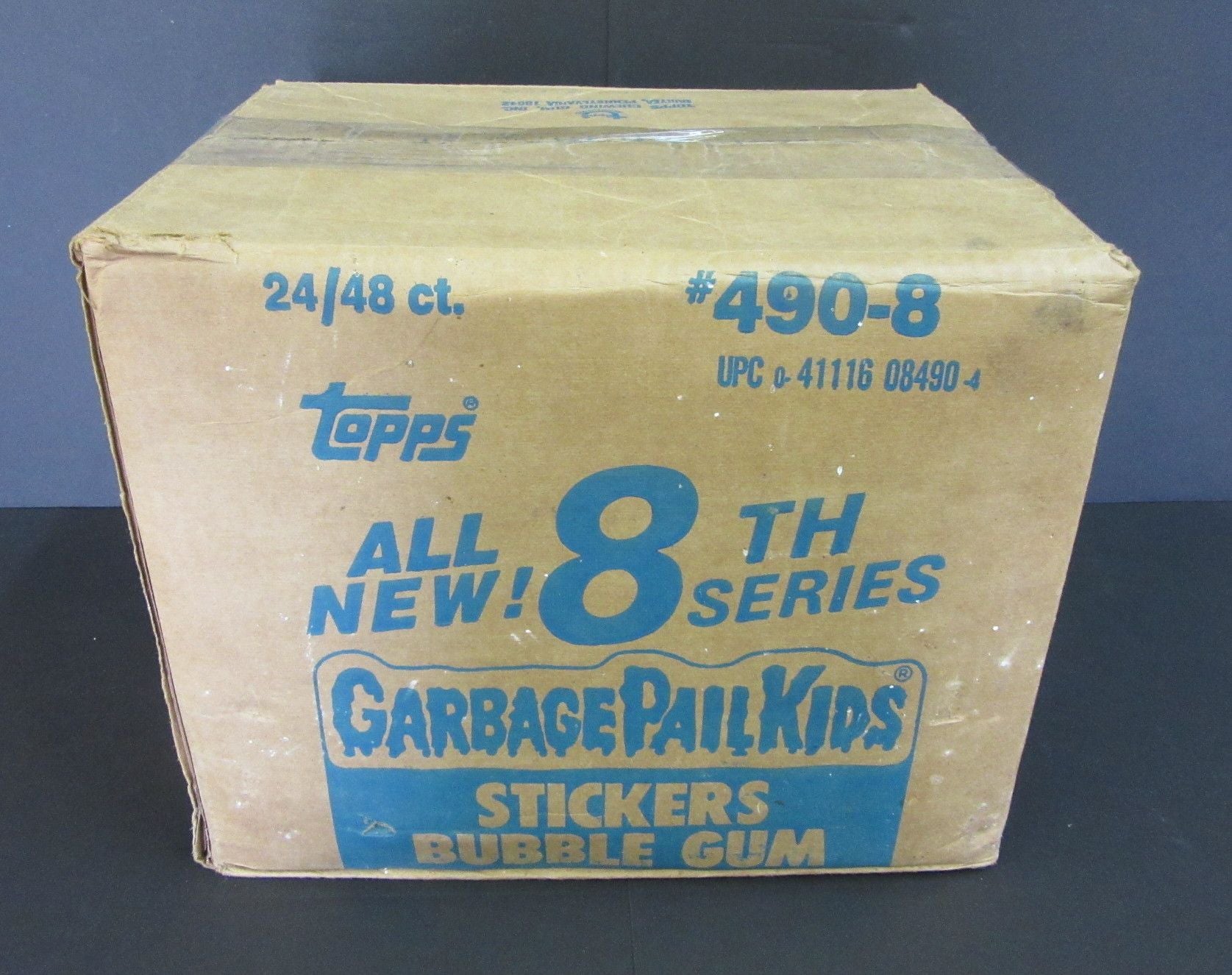 1987 Topps Garbage Pail Kids Series 8 Wax Case