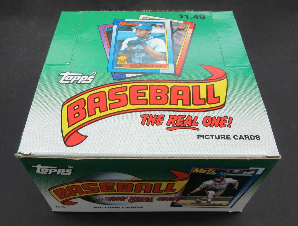 1990 Topps Baseball Jumbo Box (24/43)