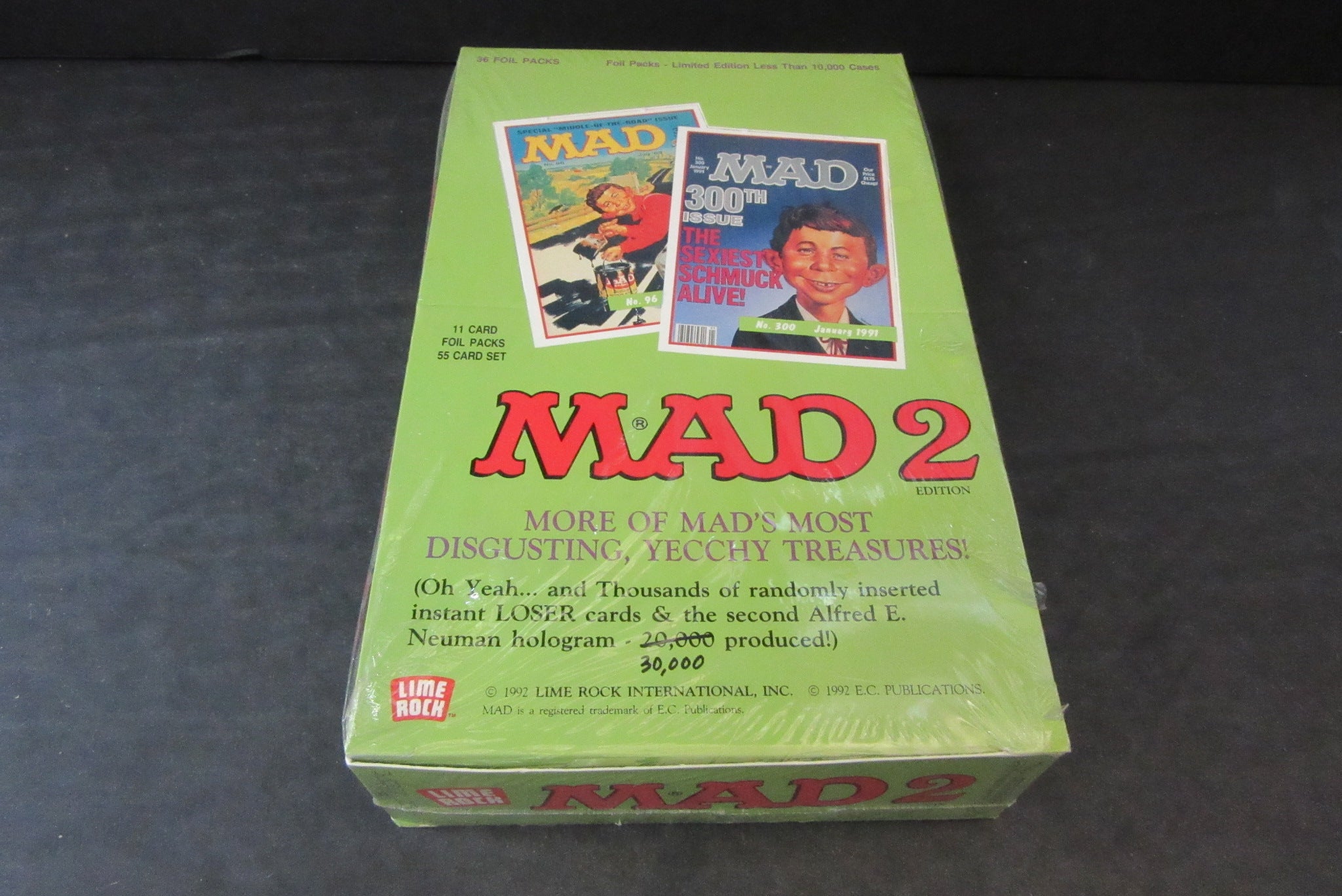 1992 Lime Rock Mad Magazine Series 2 Box