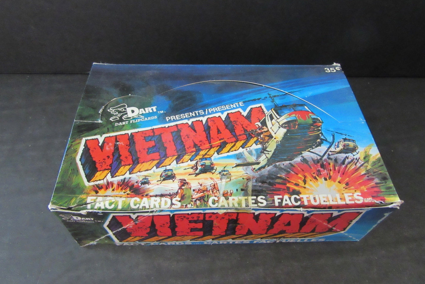 1988 Dart Vietnam Fact Card Unopened Box
