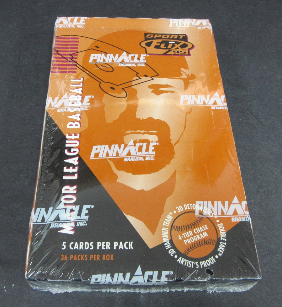 1995 Pinnacle Sportflix Baseball Box