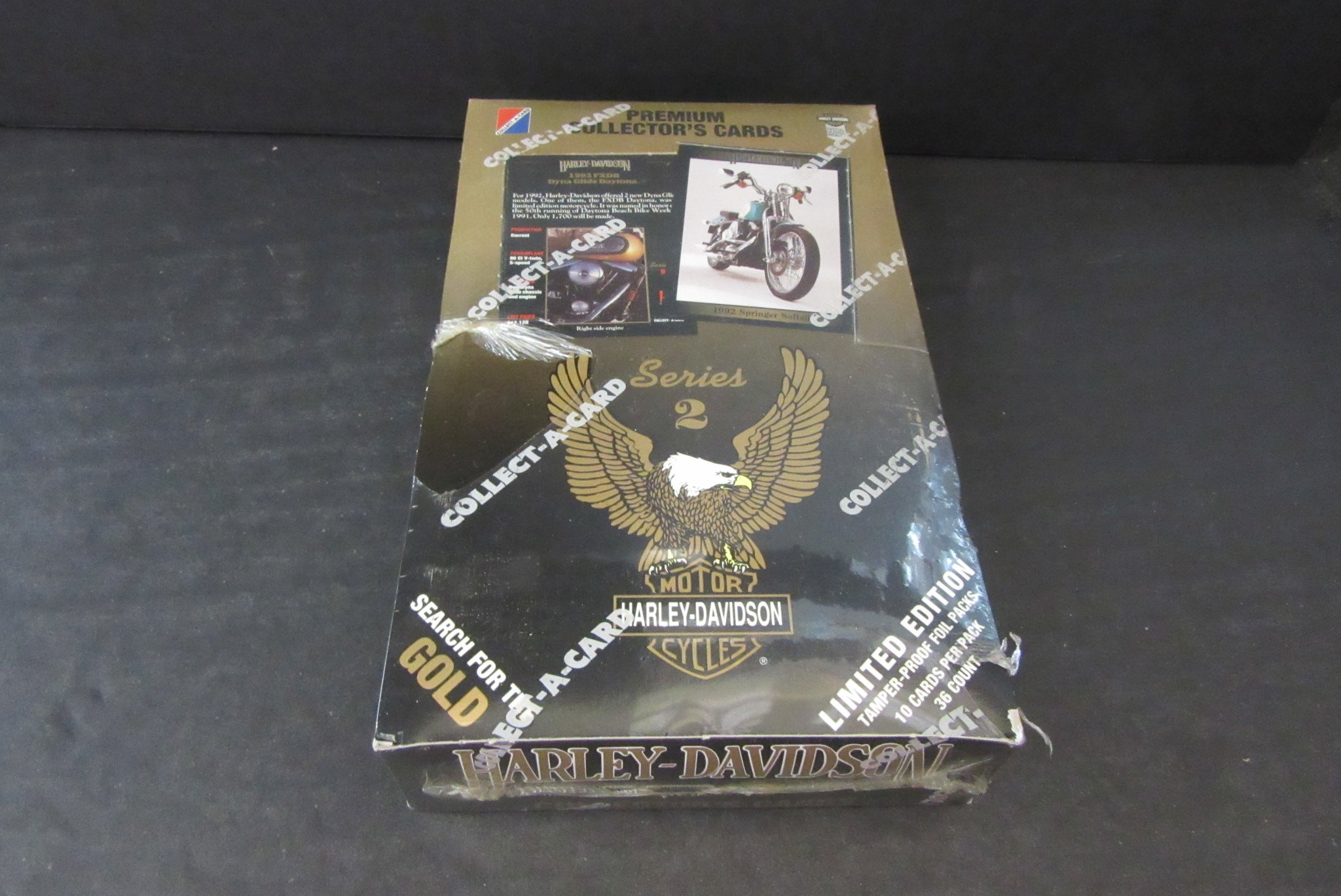 1992 Collect-A-Card Harley Davidson Series 2 Box