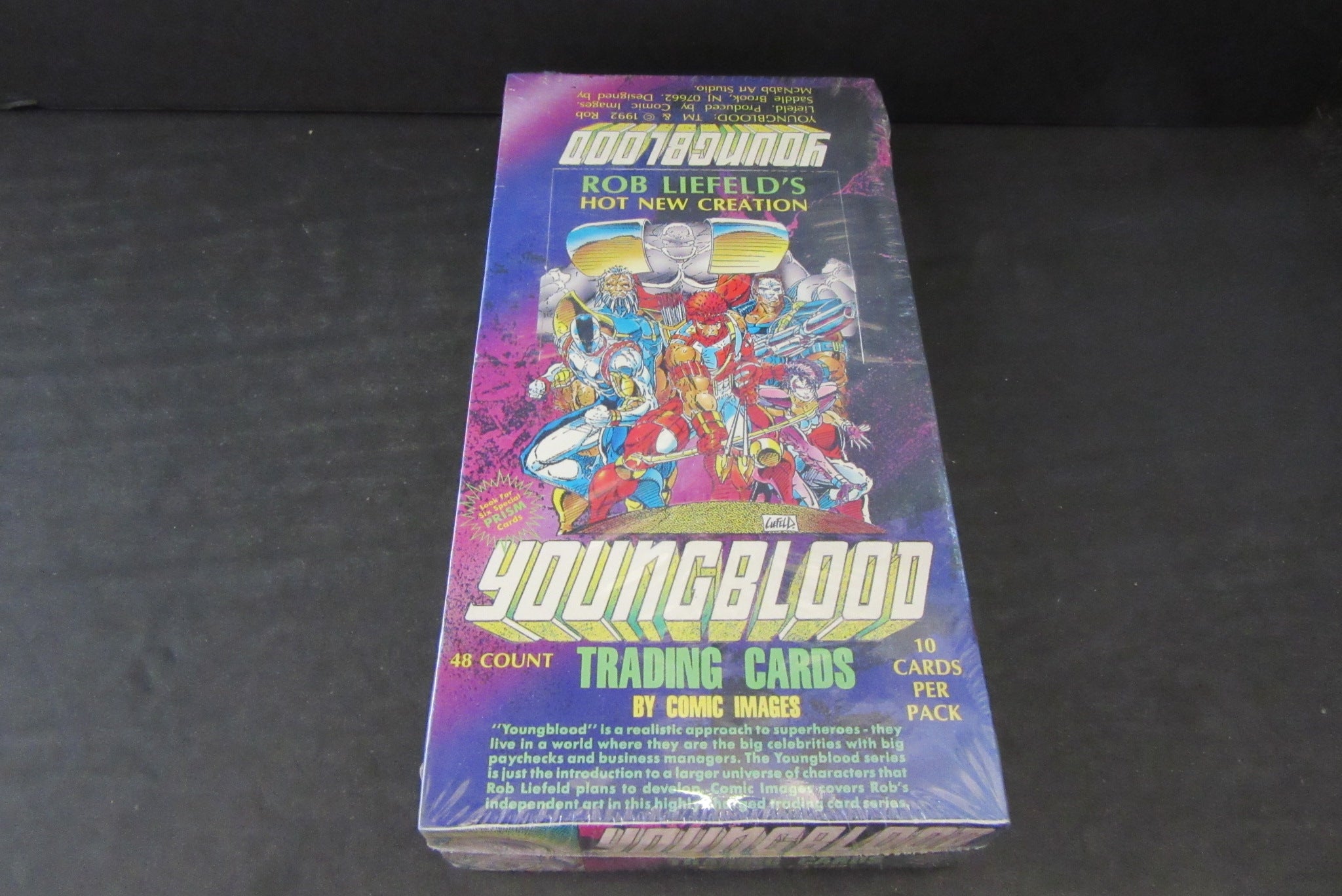 1992 Comic Images Youngblood Trading Cards Box