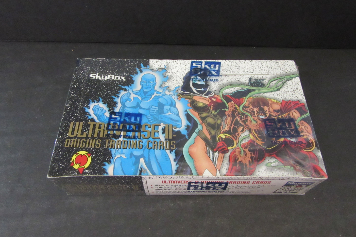 1994 Skybox Ultraverse 2 Origins Trading Cards Box
