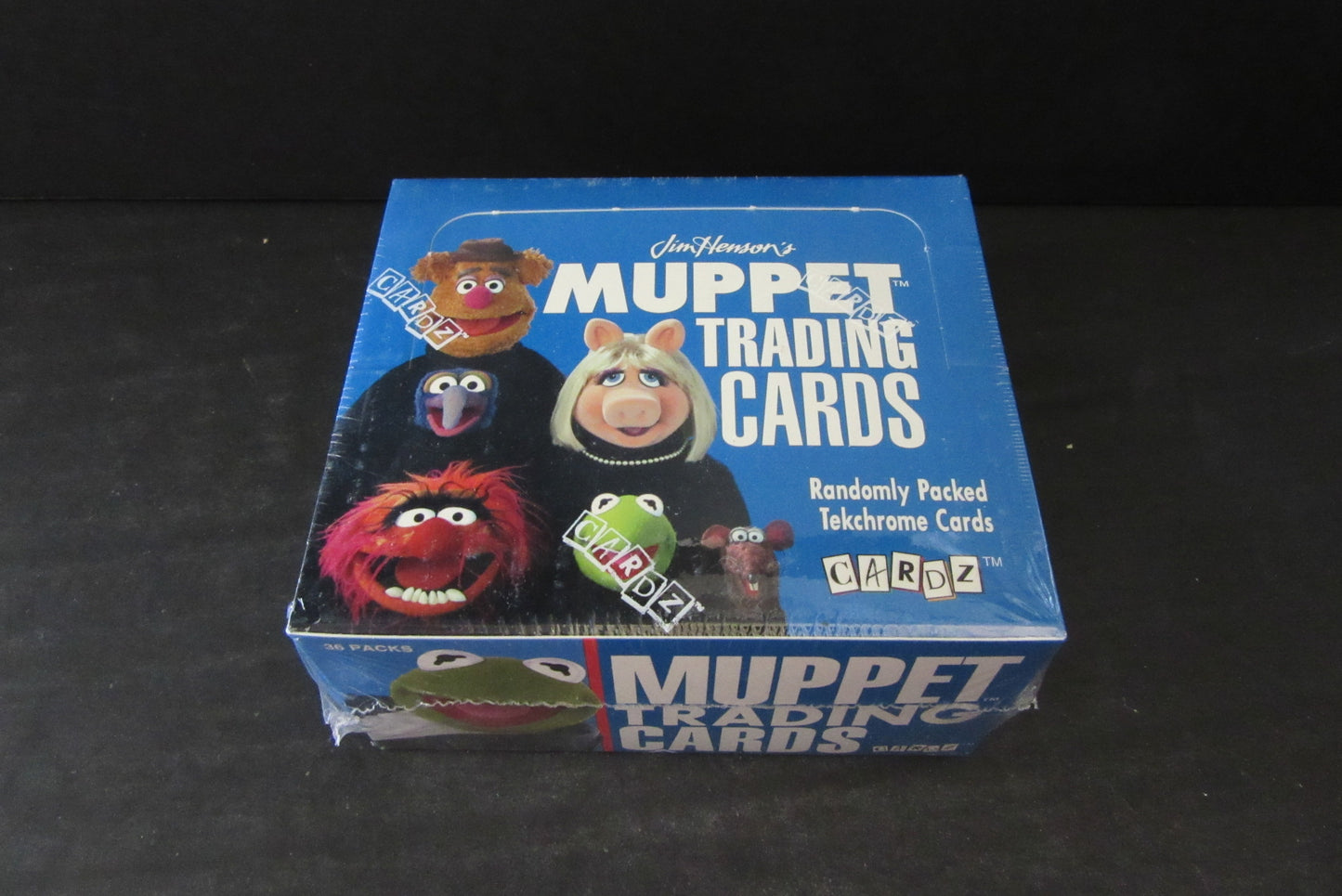 1993 Cardz Jim Henson's Muppet Trading Cards Box