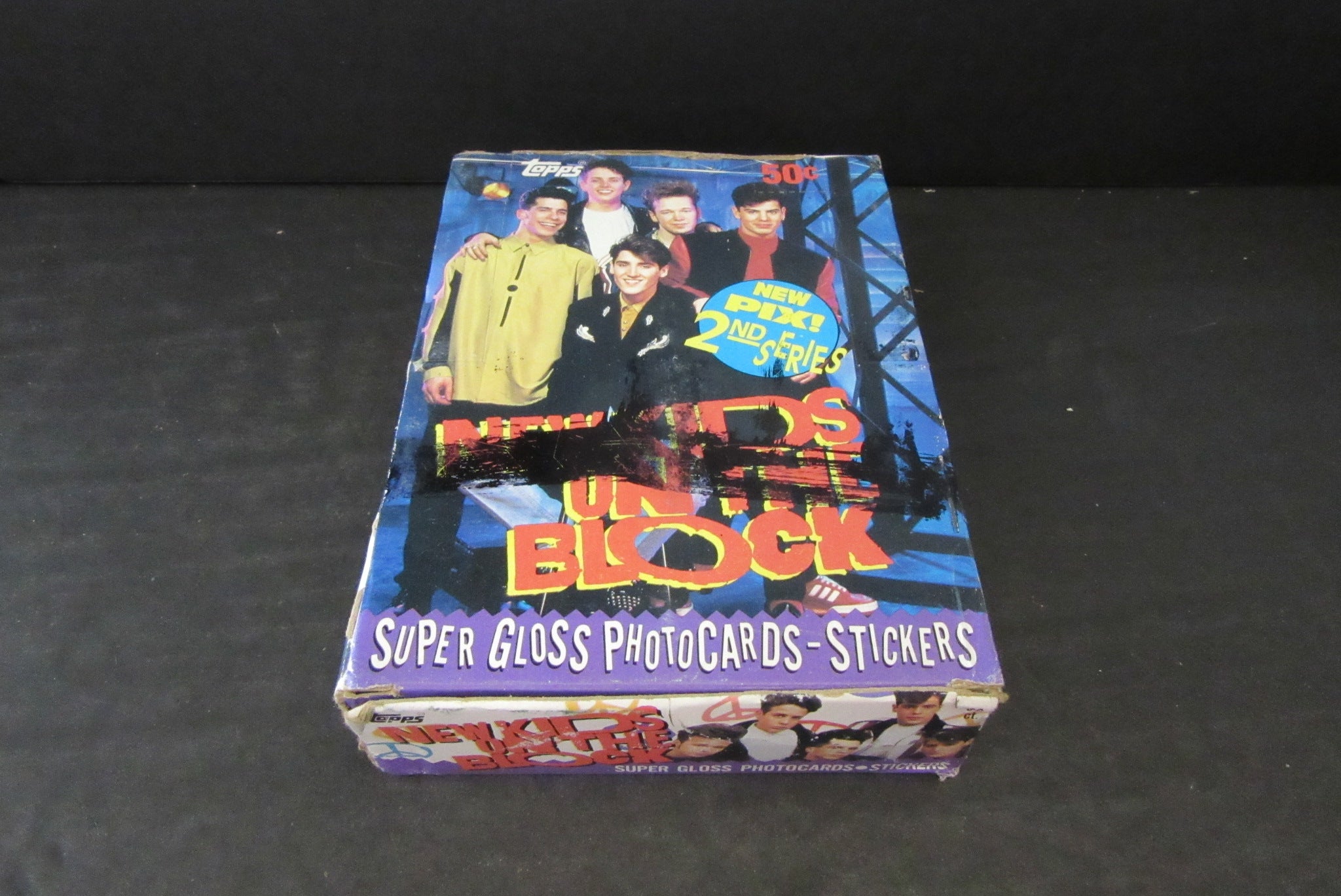 1990 Topps New Kids On The Block Series 2 Unopened Box