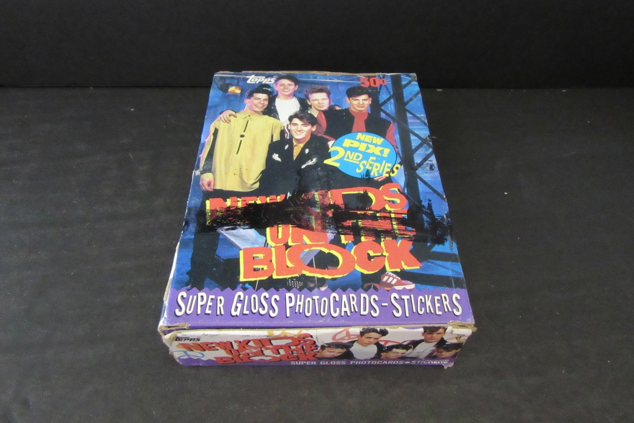 1990 Topps New Kids On The Block Series 2 Unopened Box (Authenticate)