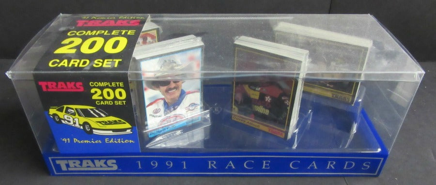 1991 Traks Racing Race Cards Factory Set