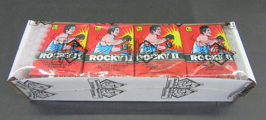 1979 Topps Rocky II Unopened Wax Packs (Lot of 36) (BBCE)