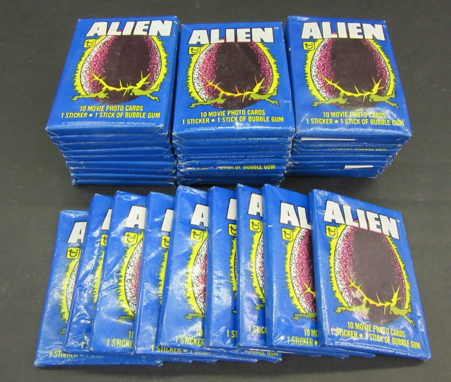 1979 Topps Alien Unopened Wax Packs (Lot of (36) (BBCE)
