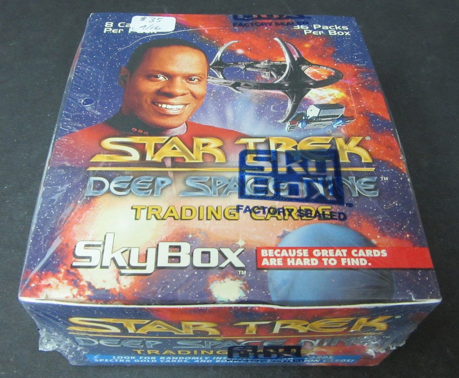 1993 Skybox Star Trek Deep Space Nine Trading Card Box