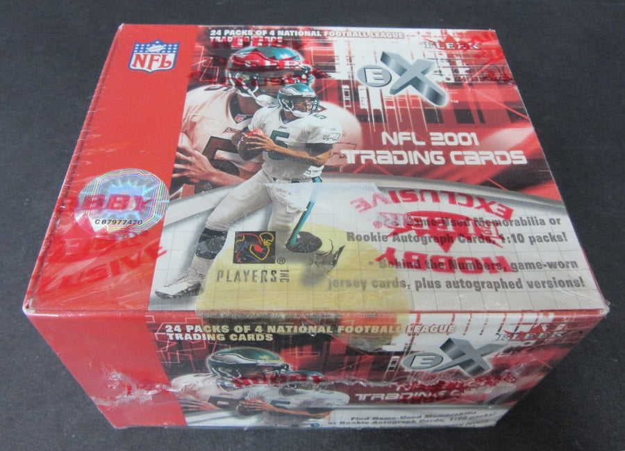 2001 Fleer E X Football Box (Hobby)