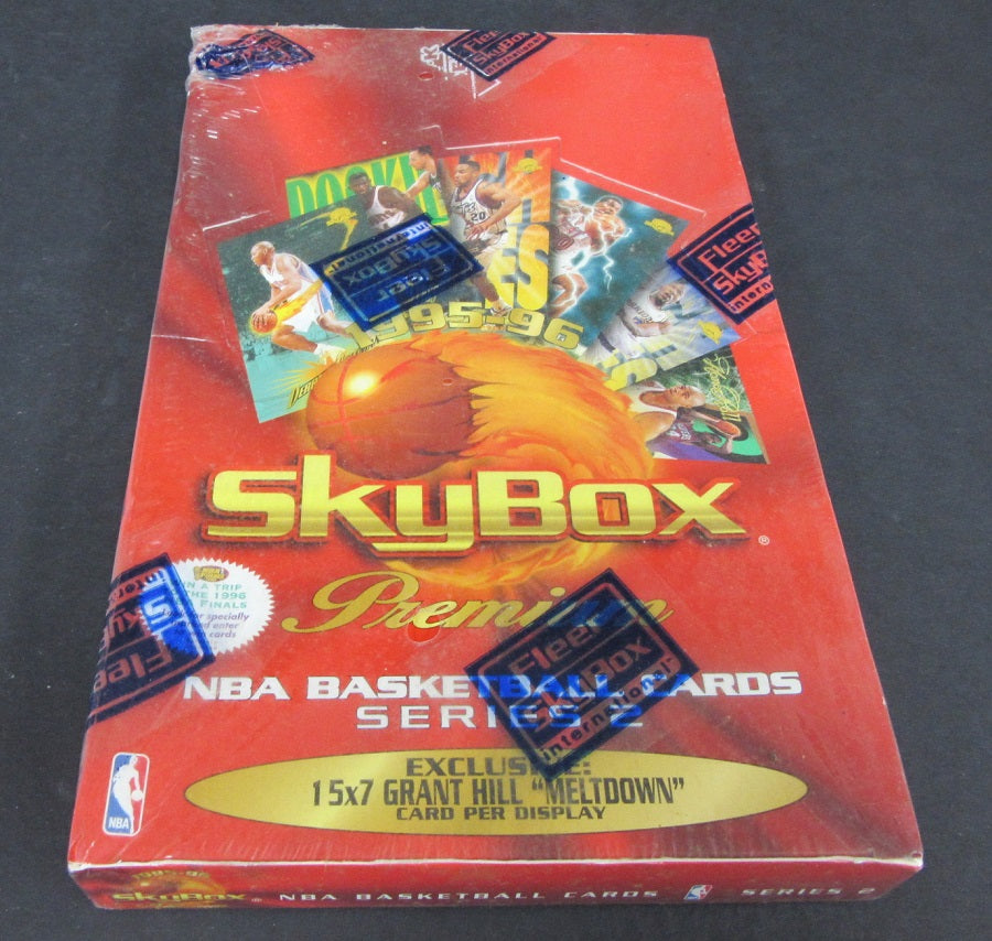 1995/96 Skybox Premium Basketball Series 2 Box (12/12)