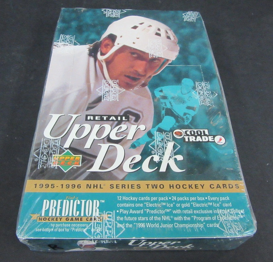 1995/96 Upper Deck Hockey Series 2 Box (Retail) (24/12)