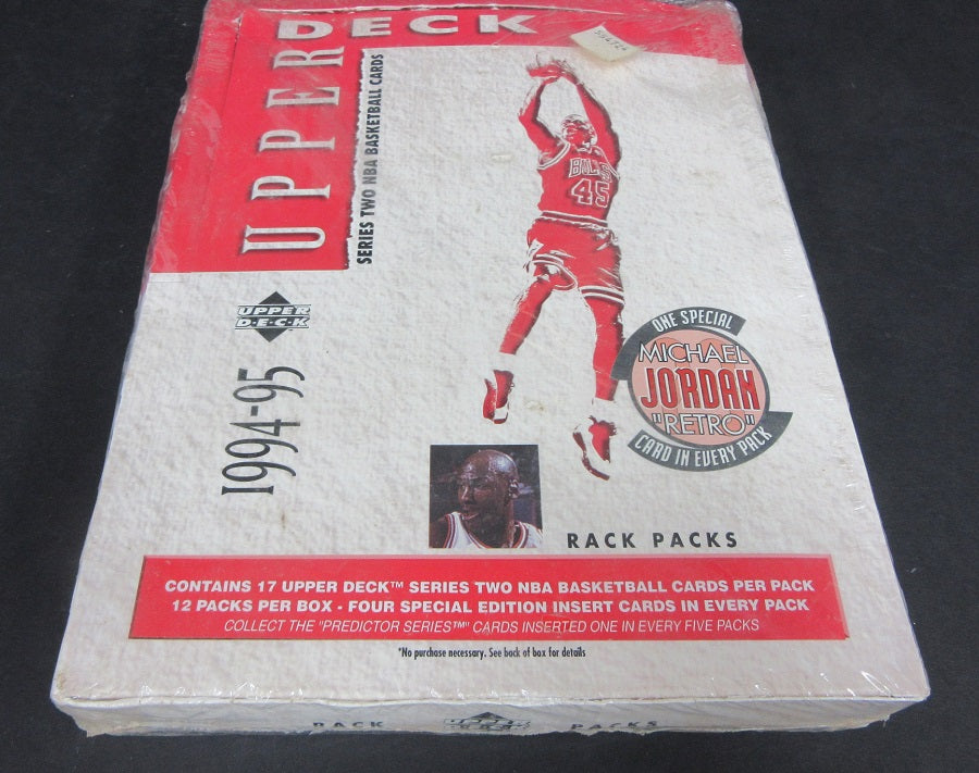 1994/95 Upper Deck Basketball Series 2 Rack Box (12/17)