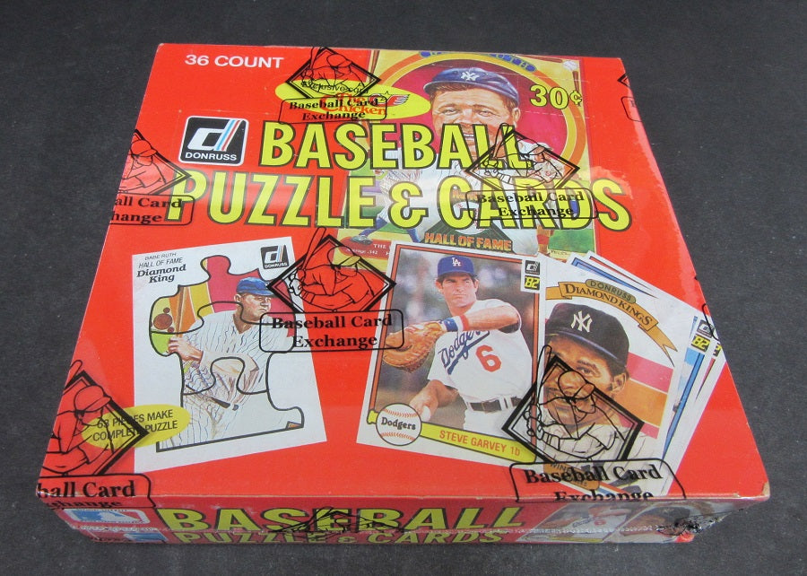 1982 Donruss Baseball Unopened Wax Box (FASC)