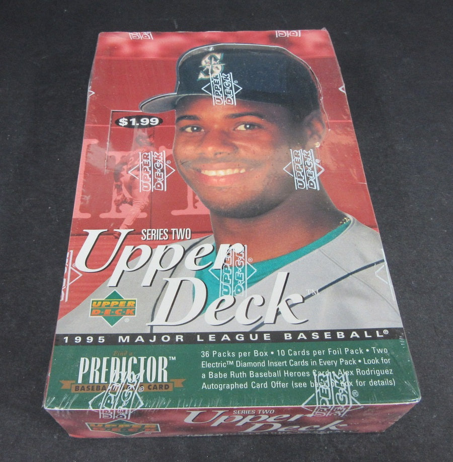 1995 Upper Deck Baseball Series 2 Box (Retail) (36/10)