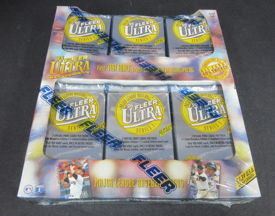 1996 Fleer Ultra Baseball Series 1 Box (Magazine)