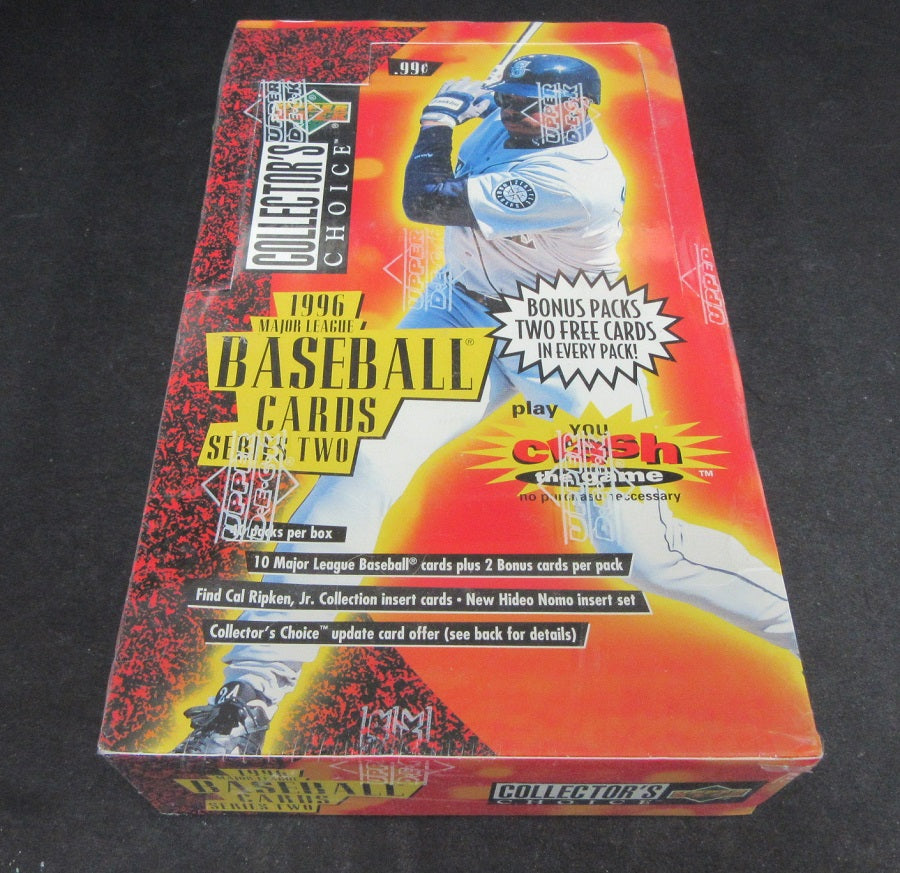 1996 Upper Deck Collector's Choice Baseball Series 2 Box (Retail) (40/10)