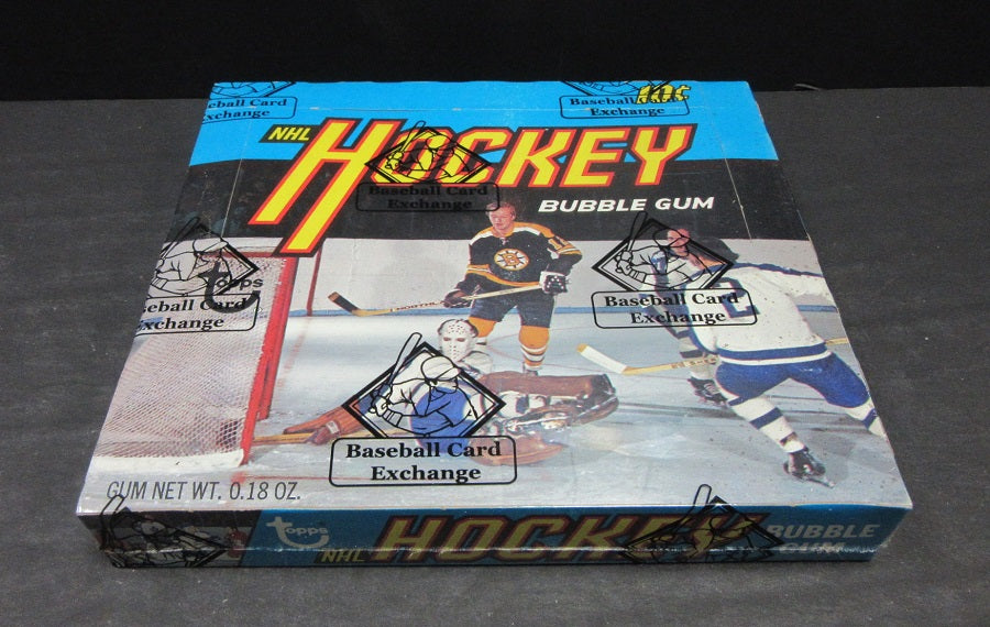 1972/73 Topps Hockey Unopened Wax Box (BBCE)