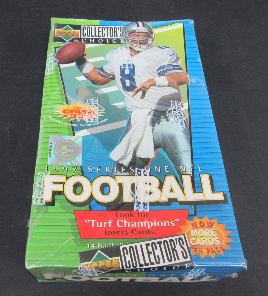 1997 Upper Deck Collector's Choice Football Series 1 Box (Hobby) (36/14)