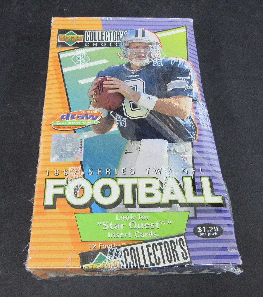 1997 Upper Deck Collector's Choice Football Series 2 Box (Retail) (Priced) (36/12)