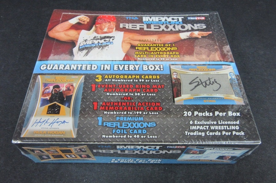 2012 TriStar TNA Impact Reflexxions Wrestling Cards Box