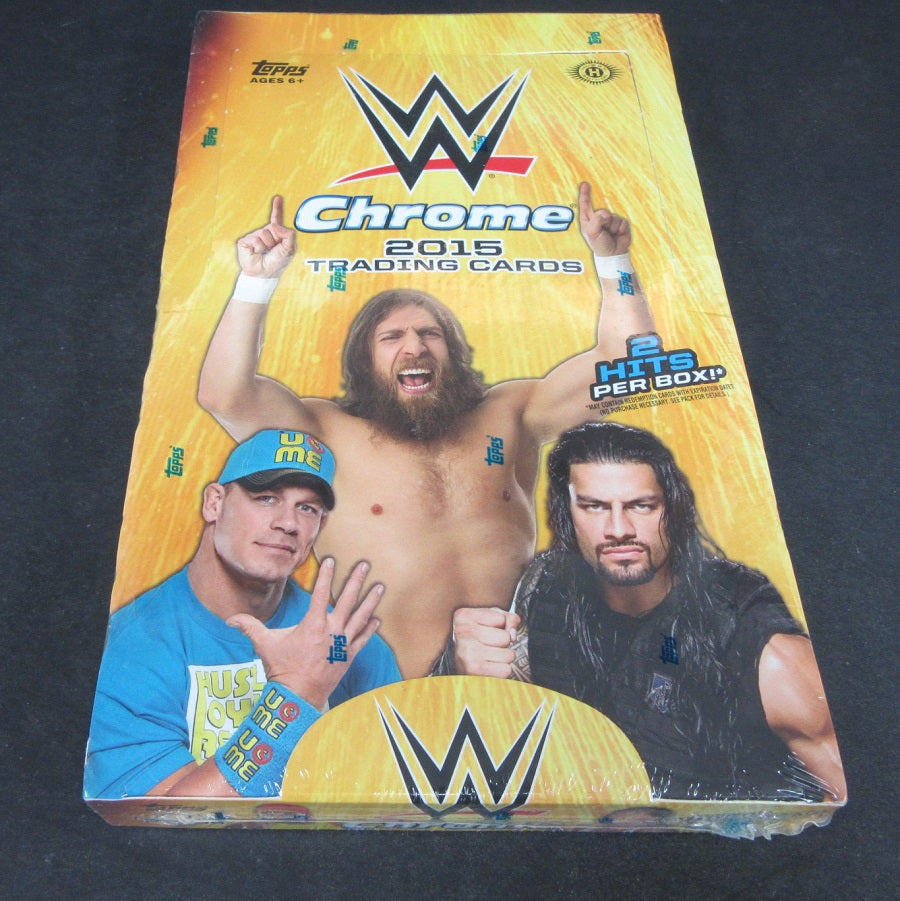 2015 Topps Chrome WWE Wrestling Cards Box (Hobby)