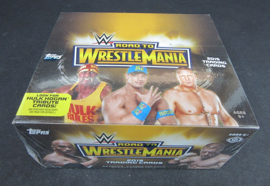 2015 Topps WWE Road To Wrestlemania Wrestling Cards Box (Hobby)